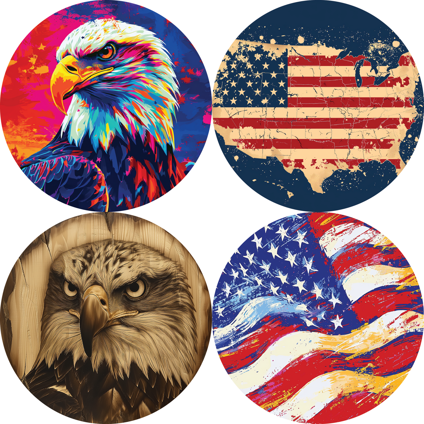 Personalized Acoustic Guitar Accessories – Unique Designs for Patriot Pack Starter Kit
